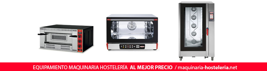 Hornos Pizza Panadería Industrial para Hostelería a Gas, Eléctricos y Ecológicos 