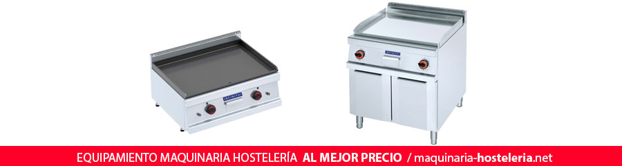 Planchas a gas y electricas Maquinaria de Hostelería